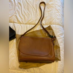 Coach Tan Leather Interior Bag
